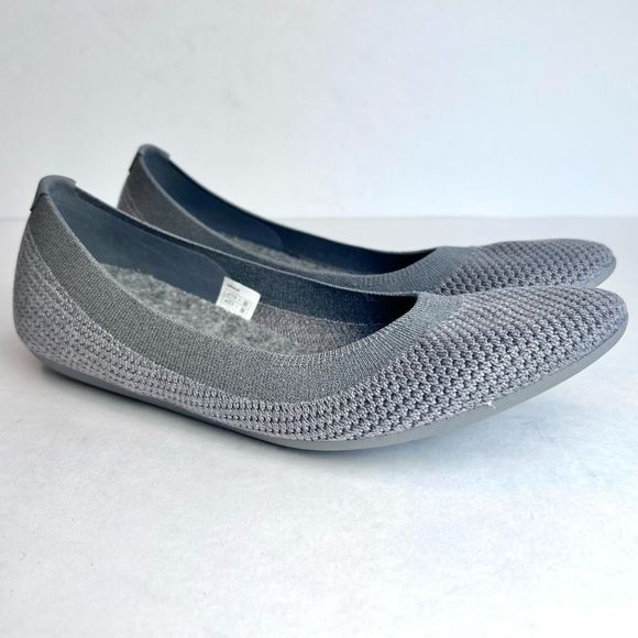 allbirds Shoes - ALLBIRDS Women's Tree Breezers Ballet Flats Grey Sz 9--Like New